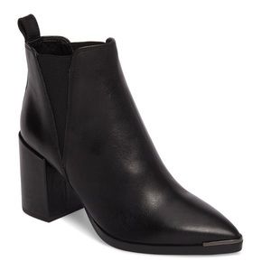 Tony Bianco black leather boots